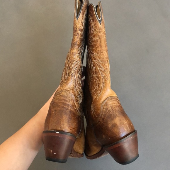 Justin Cowboy Boots - Picture 4 of 12